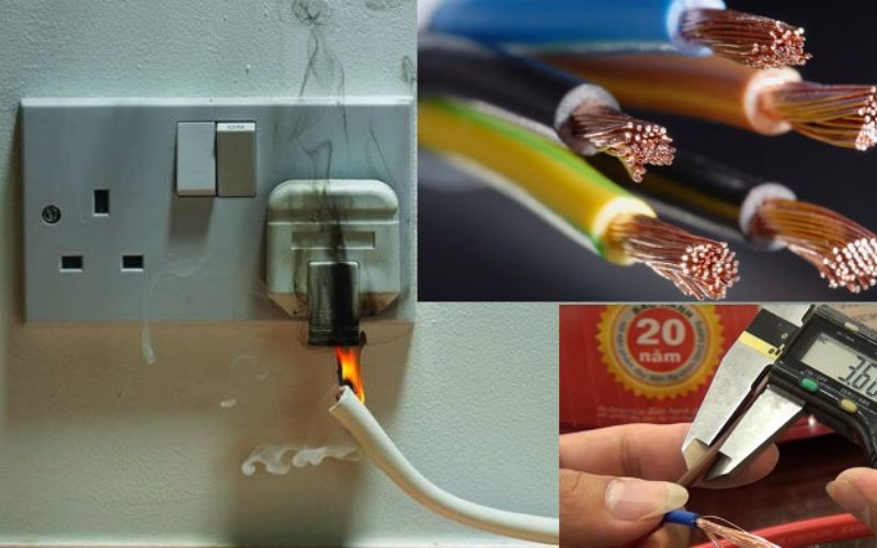 Thiết bị kém chất lượng là nguyên nhân gây hiện tượng chập điện.