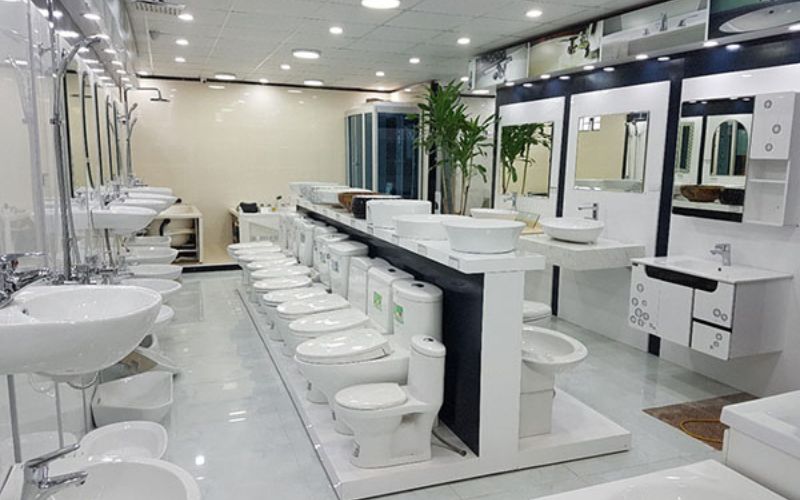  thiết kế showroom thiết bị vệ sinh