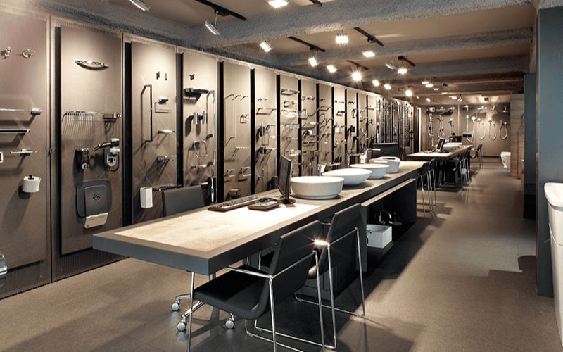 thiết kế showroom thiết bị vệ sinh