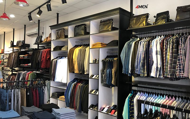 Một số mẹo cần biết khi thiết kế cửa hàng thời trang nam.