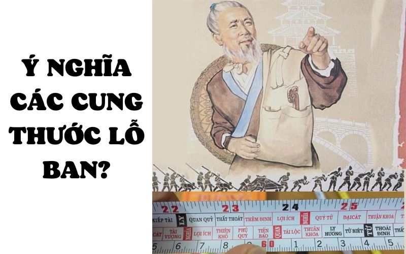 Ý nghĩa các cung thước lỗ ban.