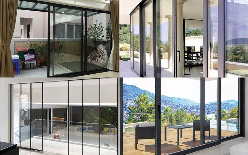 các loại cửa nhôm kính