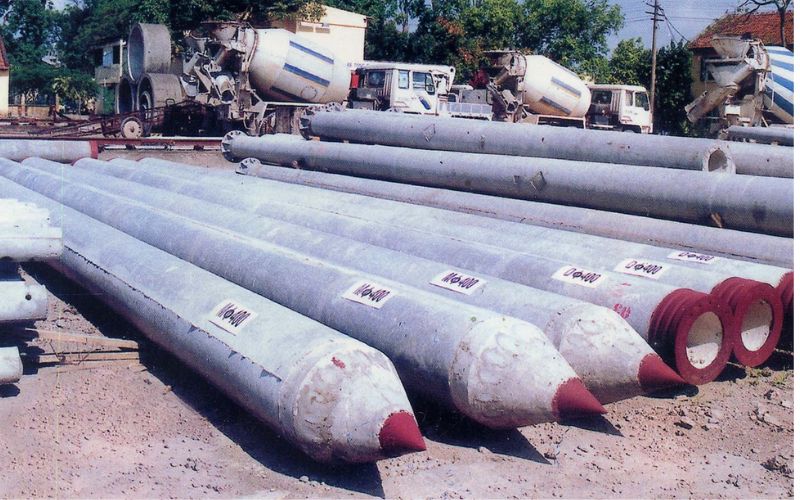 cọc bê tông cốt thép