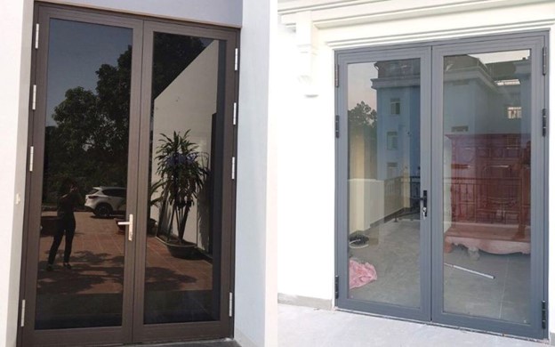 cửa nhôm xingfa 2 cánh