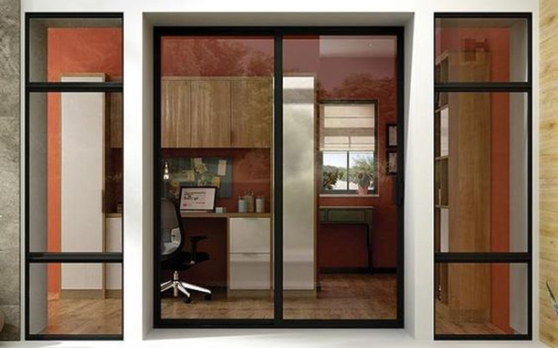 cửa nhôm xingfa 2 cánh