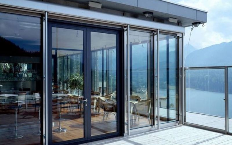 cửa nhôm xingfa 2 cánh