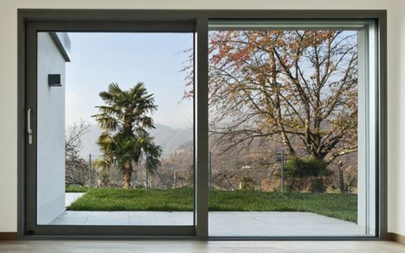 cửa nhôm xingfa 2 cánh