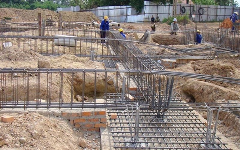 Những điểm cần lưu ý khi đổ móng nhà