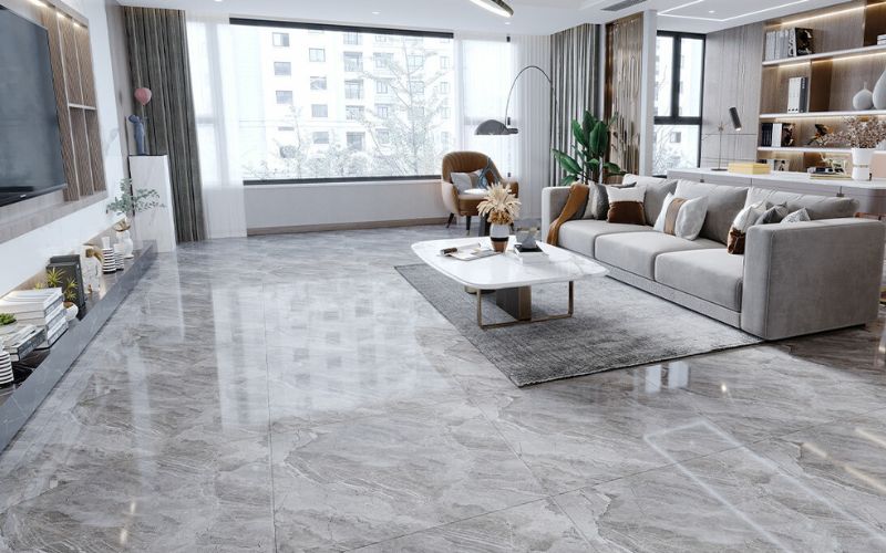 Gạch lát nền không chỉ là yếu tố tạo sự liên kết vững chắc cho nền nhà mà còn giúp tăng tính thẩm mỹ và sự sang trọng cho ngôi nhà.