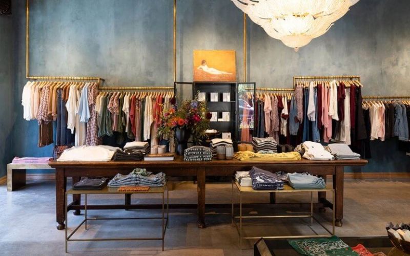 thiết kế cửa hàng thời trang