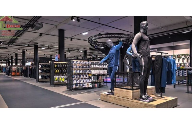 thiết kế cửa hàng thời trang