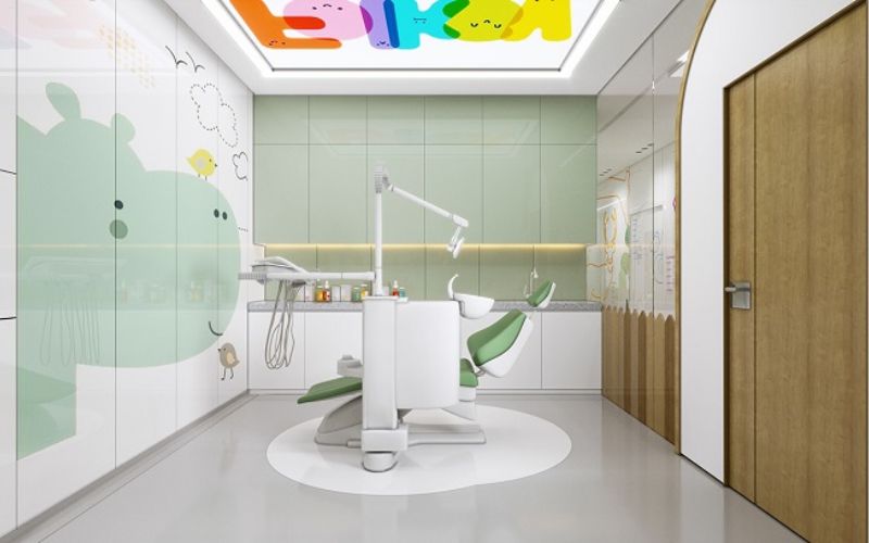 thiết kê phòng khám nhi