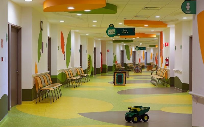 thiết kế phòng khám nhi