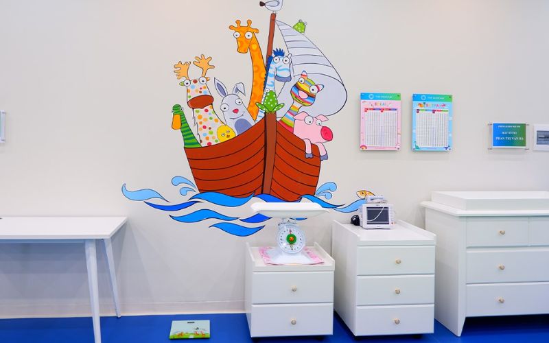 Thiết kế phòng khám nhi 