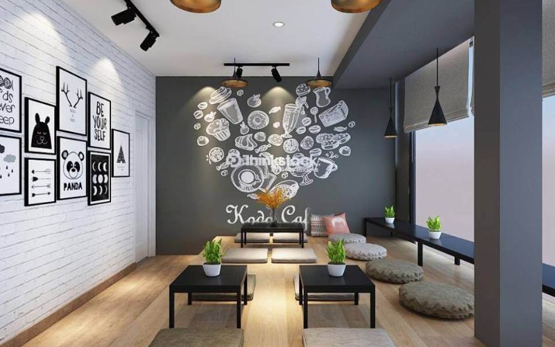 Phong cách thiết kế cafe nhỏ đẹp giá rẻ - cafe bệt