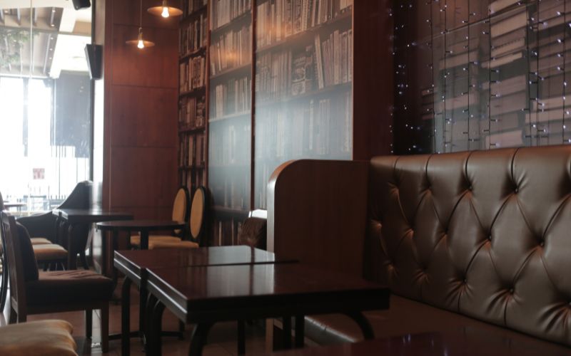 Phong cách thiết kế cafe sách nhỏ