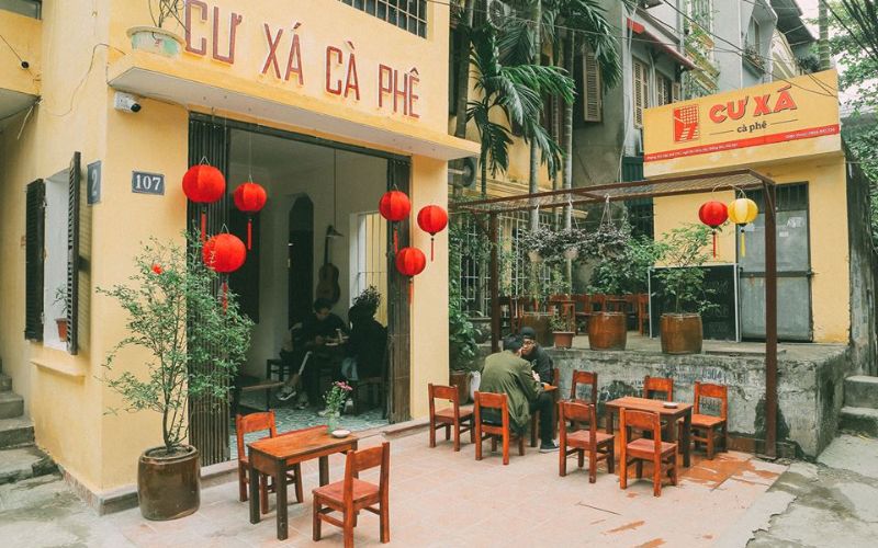 Phong cách thiết kế cafe cóc