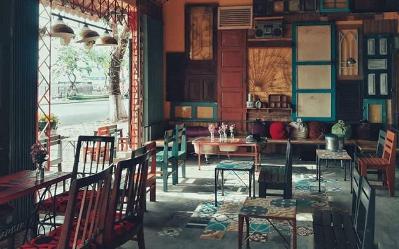 Phong cách thiết kế vintage cho quán cafe nhỏ đẹp giá rẻ