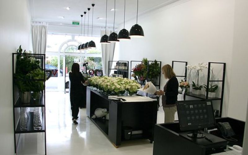 thiết kế shop hoa tươi nhỏ