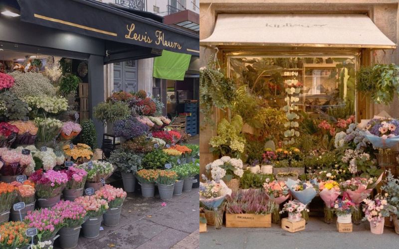 thiết kế shop hoa tươi nhỏ