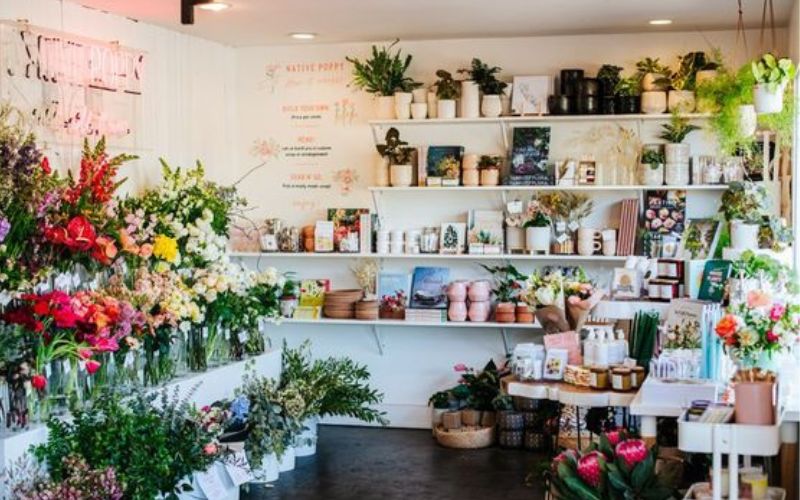 thiết kế shop hoa tươi nhỏ