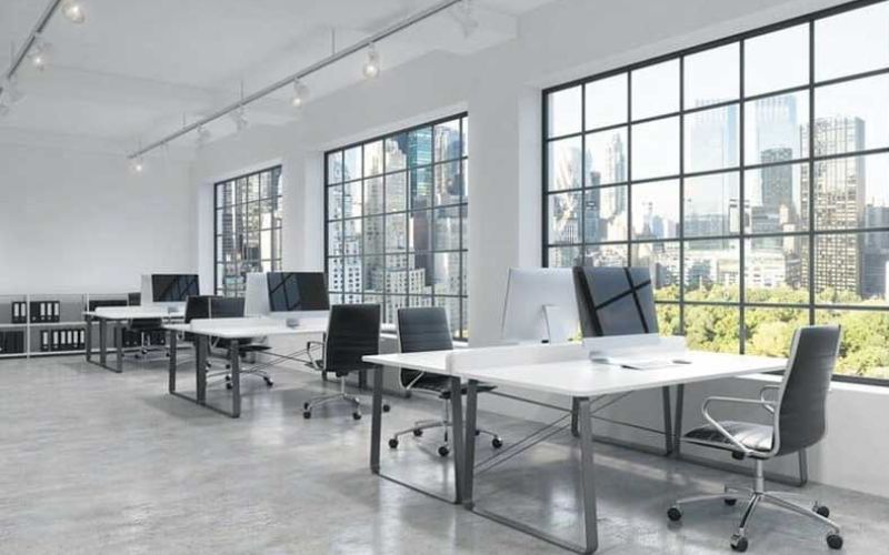 Thiết kế văn phòng theo phong cách tối giản nhưng vẫn đảm bảo sự tiện ích