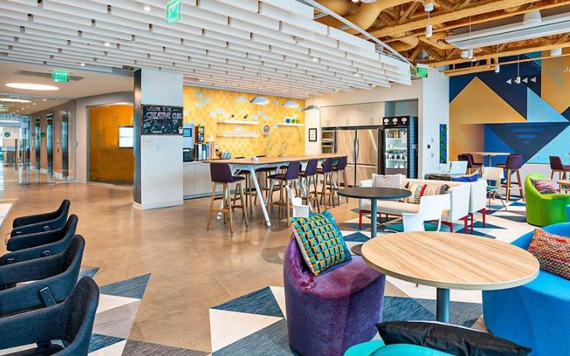 Văn phòng màu sắc nghệ thuật