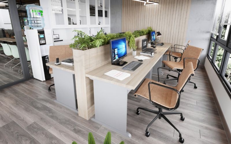 Thiết kế văn phòng phù hợp giúp tăng hiệu suất làm việc của nhân viên