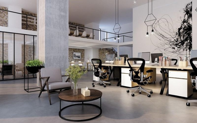 Thiết kế văn phòng không gian mở