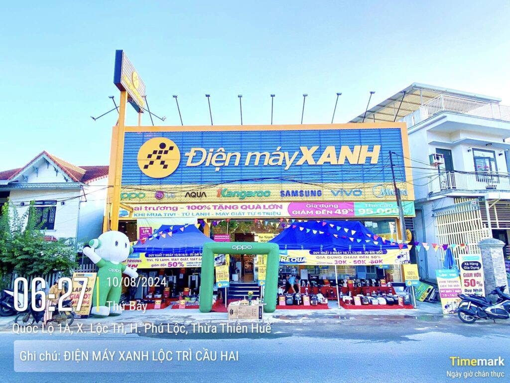 điện máy xanh lộc trì