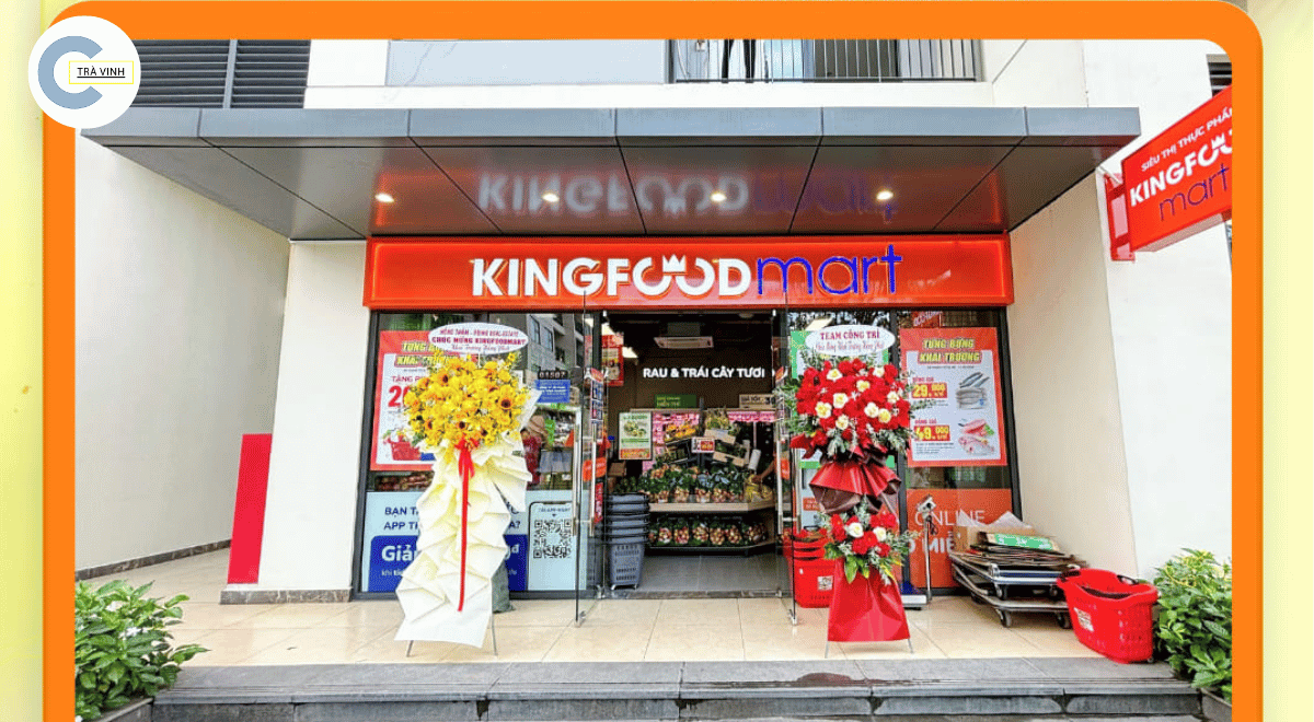 Trà Vinh GC thi công chuỗi siêu thị Kingfoodmart